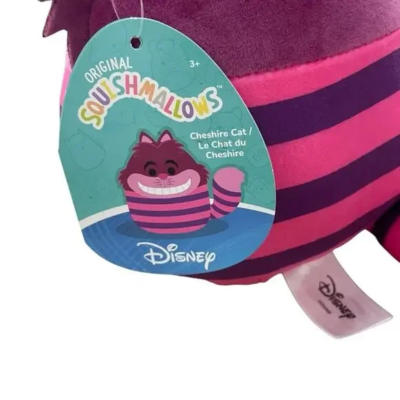 NWT Disney Cheshire Cat Squishmallow Stuffed Plush - Picture 6 of 6